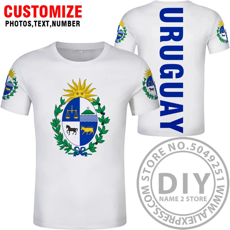 Style 6 URUGUAY футболка, сделай сам,, на заказ, с именем, номером ury, футболка, национальный флаг, uy, одежда для фото, одежда с текстом, одежда для фото, одежда для школы - Цвет: Style 6