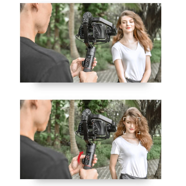 ZHIYUN кран 2 Gimbal Ручной Бесщеточный DSLR камера Gimbal стабилизатор для Panasonic Canon sony Nikon Z6 Z7