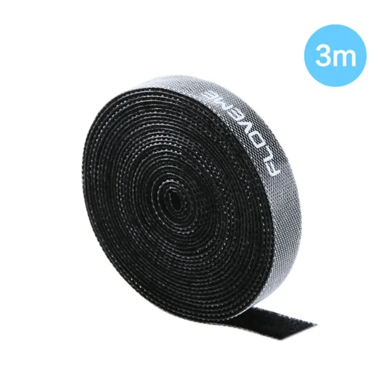 

1m 3m 5m Cable Organizer Wire Winder Holder Earphone Mouse Cord Clip Protector USB Cable Management For Phone USB OX