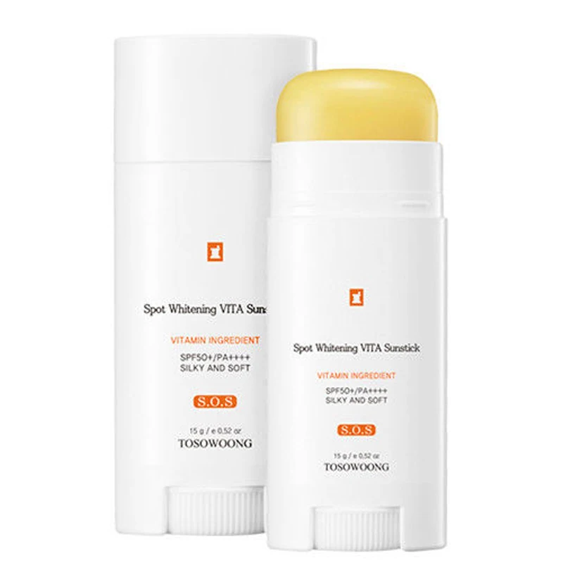TOSOWOONG точечное отбеливание Вита Солнцезащитная палочка SPF50+ PA++ витаминный солнцезащитный крем для отбеливания солнцезащитный крем для кожи BB тональный крем