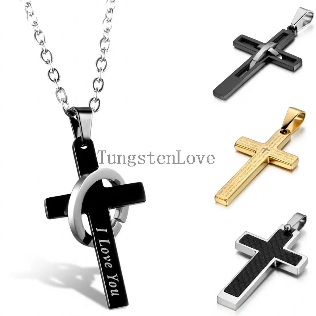 Новинка винтажные мужские ожерелья из нержавеющей стали 2020 брендовые с