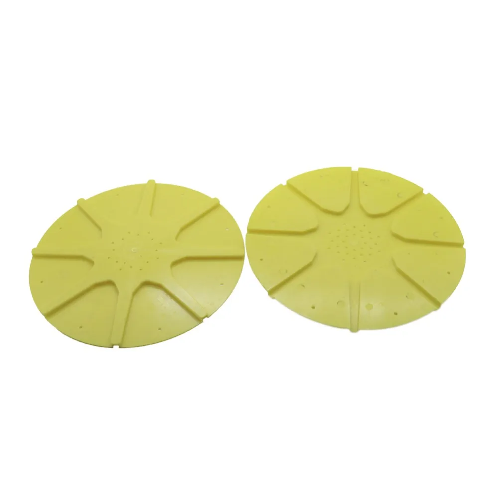 

3 Pcs New Disc Anti-bee escape Beekeeping Tools Hive bottom Yellow plastic Anti escape Beekeeping equipment wholesale
