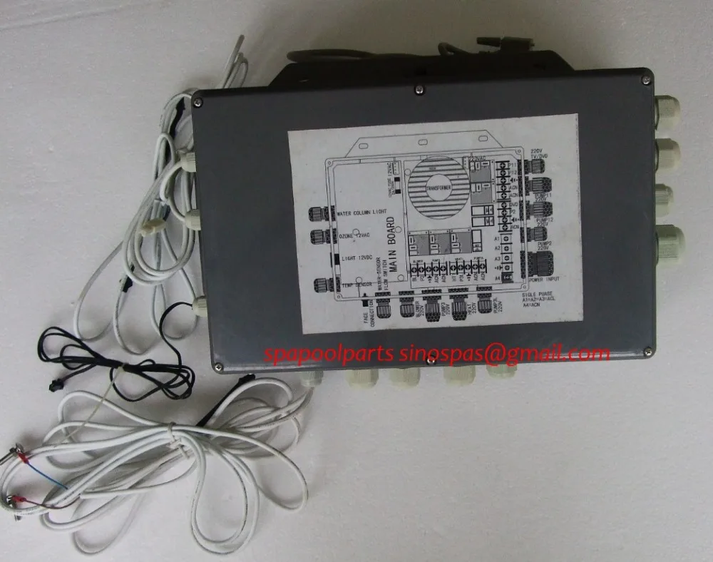 Комплект роскошного спа контроллера блок питания и контроллер горячей ванны