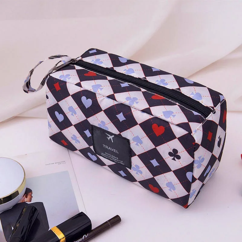 5 Daunavia многоцветная косметичка с рисунком Дамская косметичка дорожная Водонепроницаемая портативная косметичка модный косметический набор - Цвет: 5