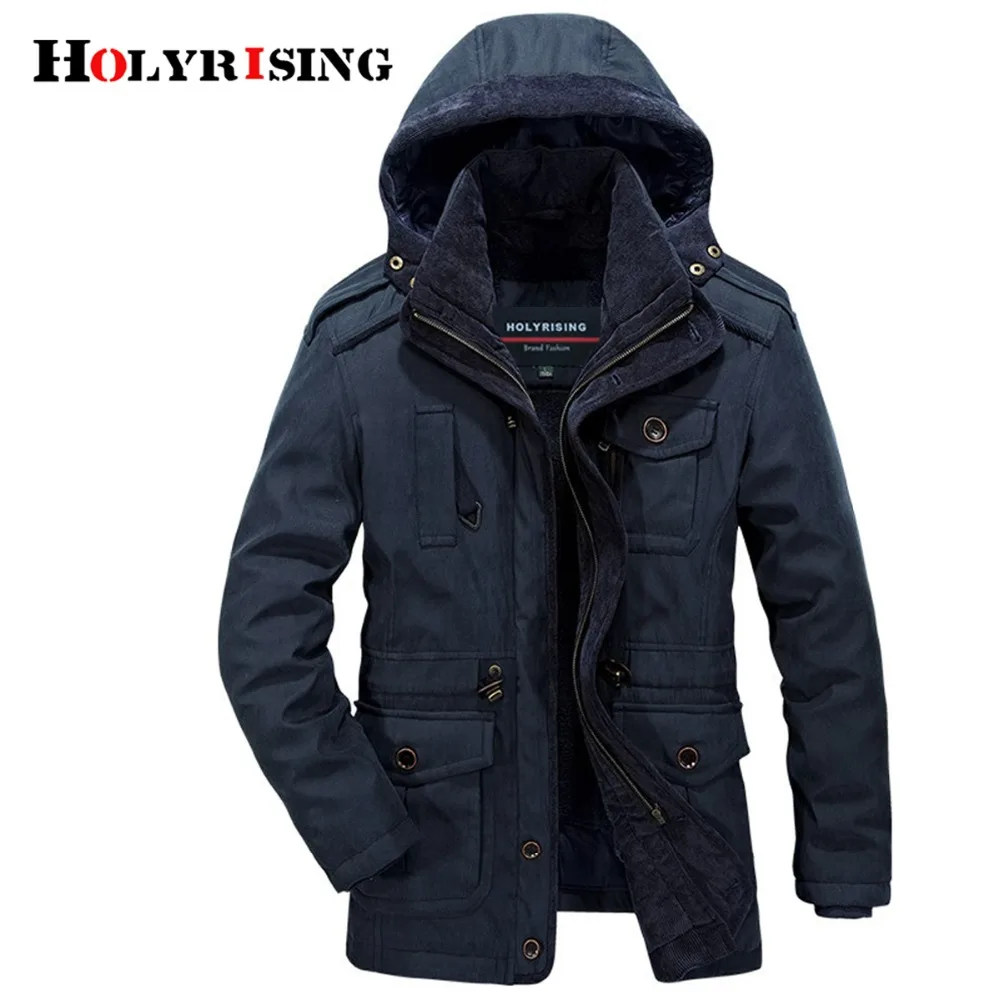 Парка Holyrising мужская из хлопка верхняя одежда двух предметов теплая дышащая