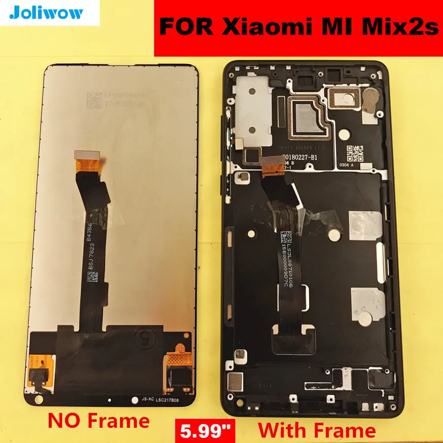 5,9" ЖК-для Xiaomi mi Mix 2S mi x2S ЖК-дисплей+ кодирующий преобразователь сенсорного экрана в сборе запасные аксессуары для ЖК-экрана mi x2s