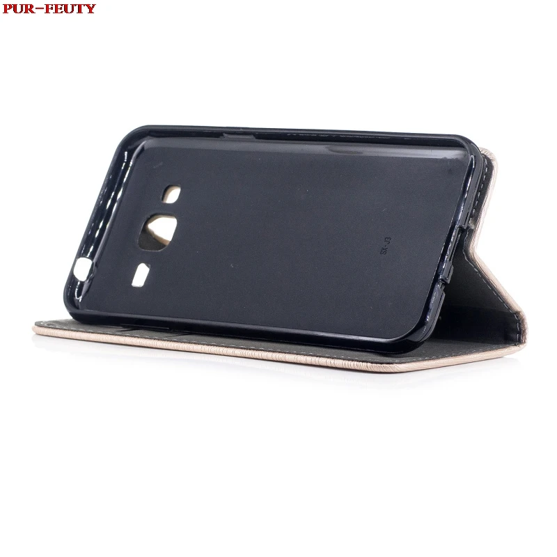 Магнитный чехол-книжка для Samsung Galaxy J3 2016 J320 SM J320F J320FN J320H J320f/ds чехол телефона с