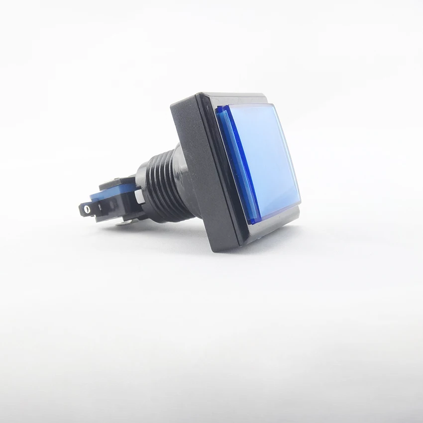 44*44 мм квадратные кнопки с подсветкой кнопка микропереключателем для аркадных