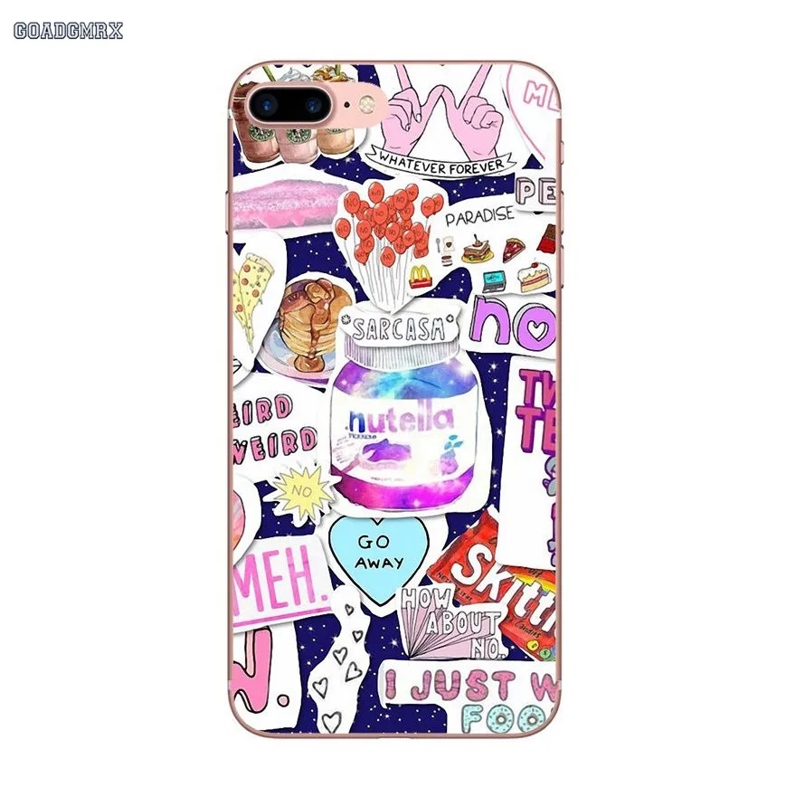 Силиконовые чехлы для Samsung Galaxy S2 S3 S4 S5 Mini Alpha S6 S7 edge S8 S9 Plus J1 Grand Prime Cute Food Chocolate