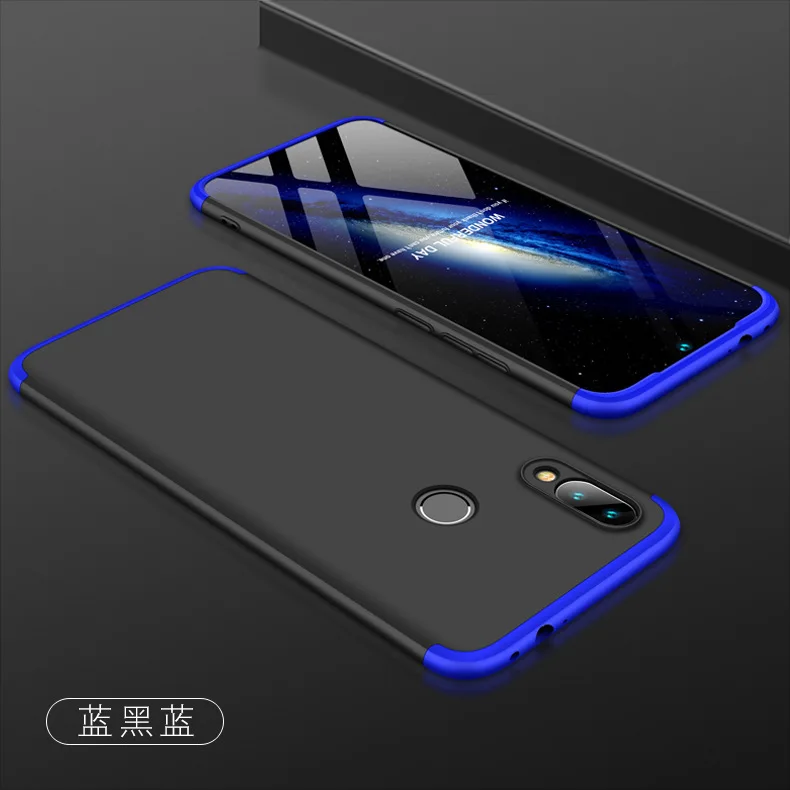 Новый чехол для Xiaomi Redmi Note 7 pro Чехол 3 в 1 дизайн 360 полная защита Fundas | Мобильные