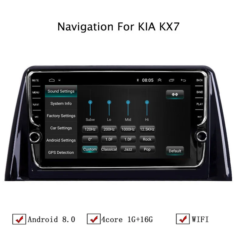 10 1 &quotAndroid 8 автомобильный gps навигатор для Kia KX7 Sorento 2017 Автомагнитола стерео