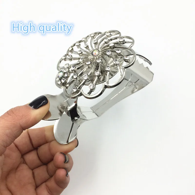 1 пара эксклюзивный дизайн Европейский Стиль Кристалл занавес зажимы держатель