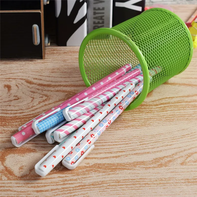 Цветная гелевая ручка 10 шт./лот кавайные канцелярские принадлежности корейские