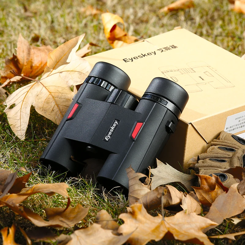 Компактный и портативный бинокль Eyeskey HD 8x32 с призмой Bak4 профессиональный