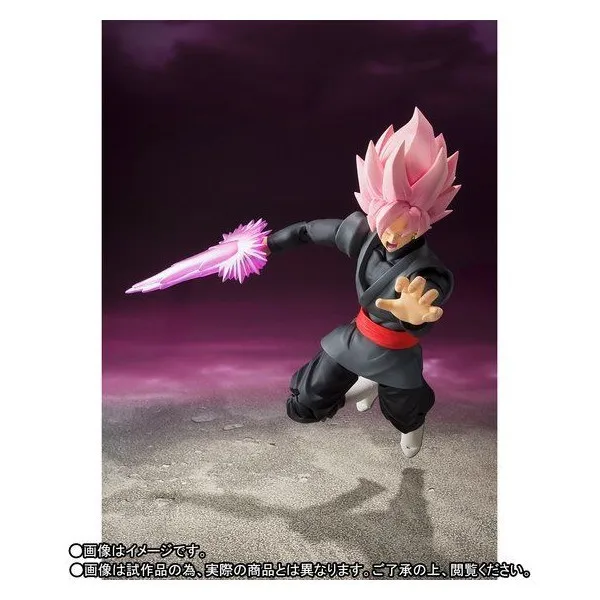 Аниме HKXZM 16 см SHF драконий шар Супер Saiyan розовая Гоку черная Zamasu ПВХ экшн-фигурка