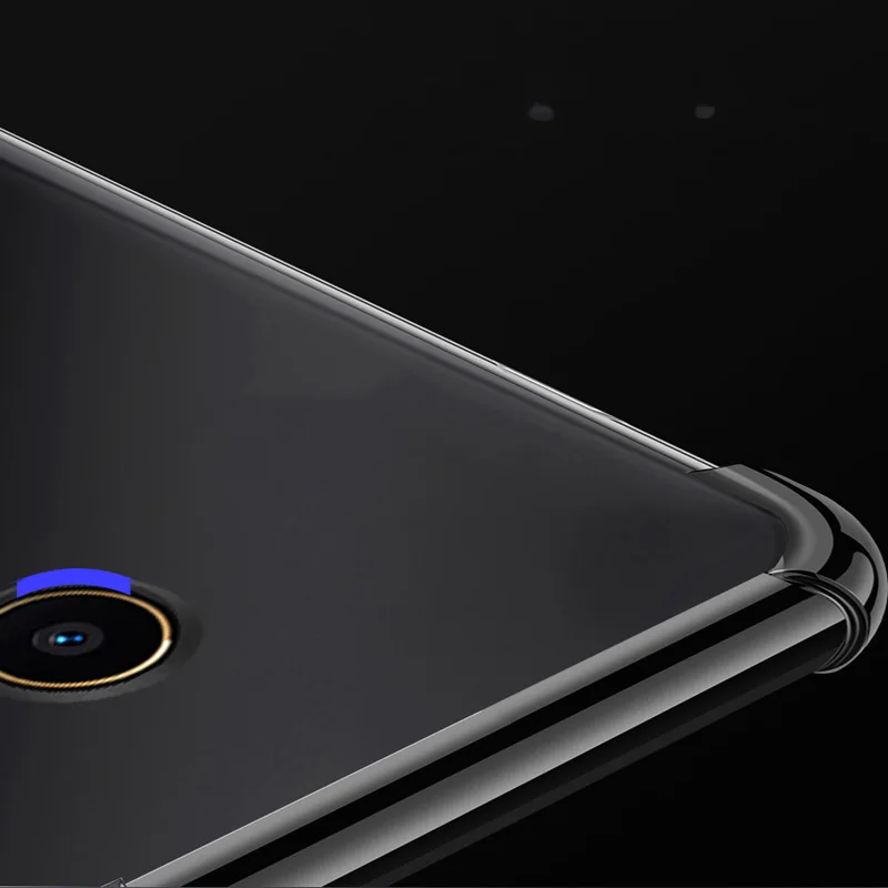 Мягкий чехол из ТПУ с принтом "для Xiaomi mi Mix 2 Чехол сверхтонкая жесткая накладка на заднюю панель с покрытием блестящие Чехлы для mi x 2 mi x2 mi xed Обложка для телефона из силикона и ТПУ