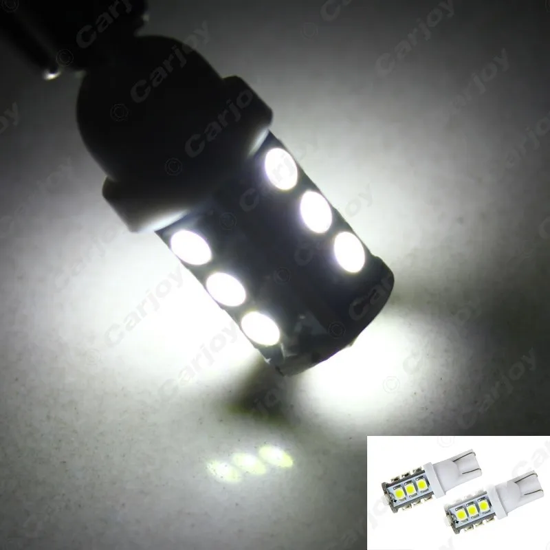 LEEWA 50 шт. Высокая мощность белый T10 W5W 194 168 1210 10 SMD светодиодные клиновидные
