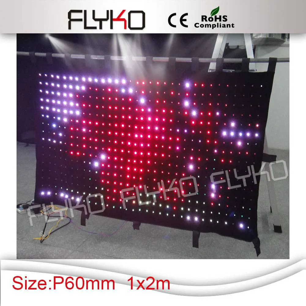 СВЕТОДИОДНЫЙ занавес для видео развлекательный центр профессиональное