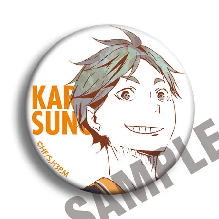 58 мм анимация Haikyu Nekoma средней школы волейбол Kozume Kenma Kiyoko Bage брошь - Окраска металла: see chart