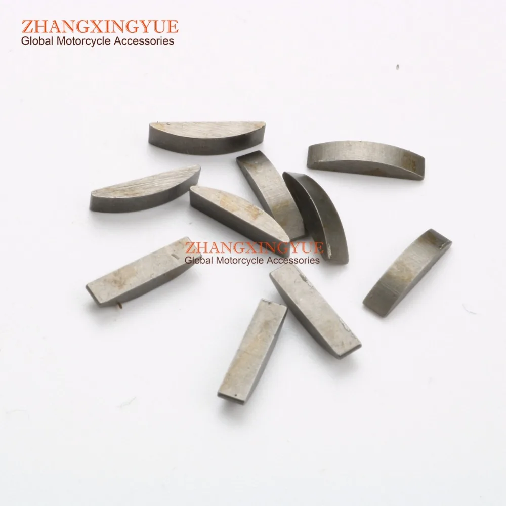 10 шт., коленчатый вал, сегментная Шпонка 13X2,5X3 мм для 139QMB GY6 50CC 4-х тактный