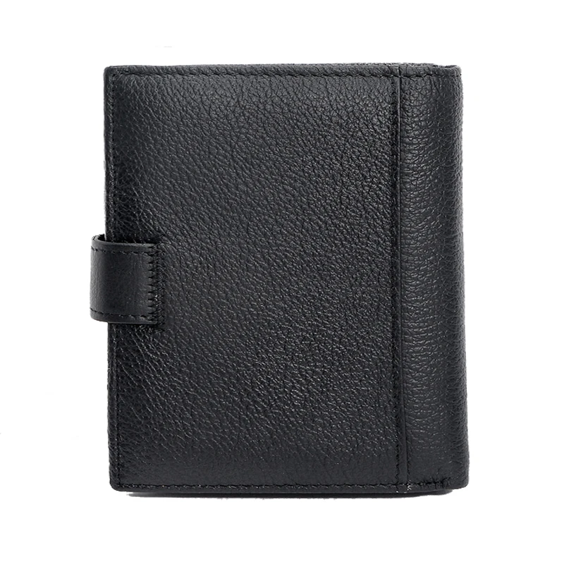 Мужской кошелек из натуральной кожи с отделением для карт и монет хит продаж 2017