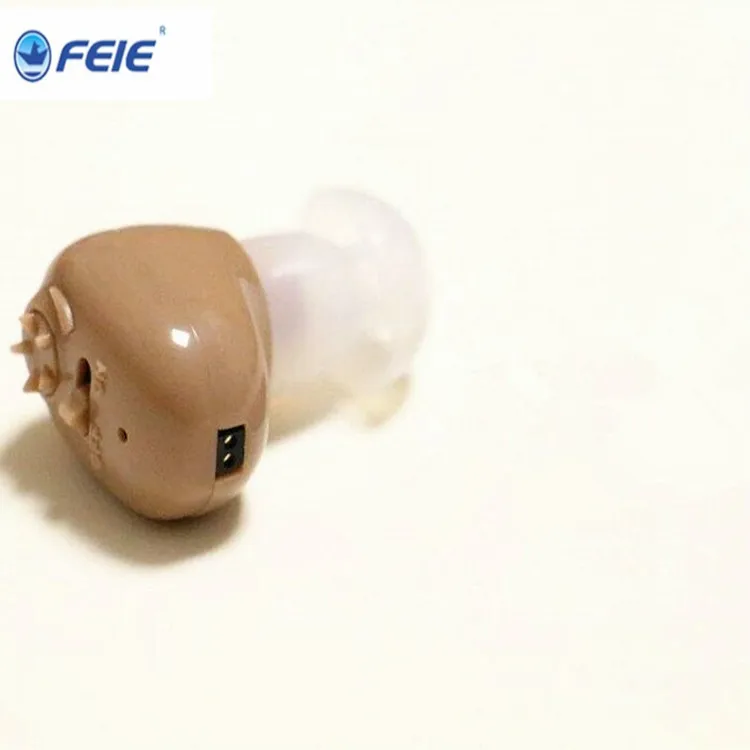 Прямая с фабрики oem в ухо USB слуховой аппарат Перезаряжаемые с Зарядное устройство мини-персональный усилитель звука S-102