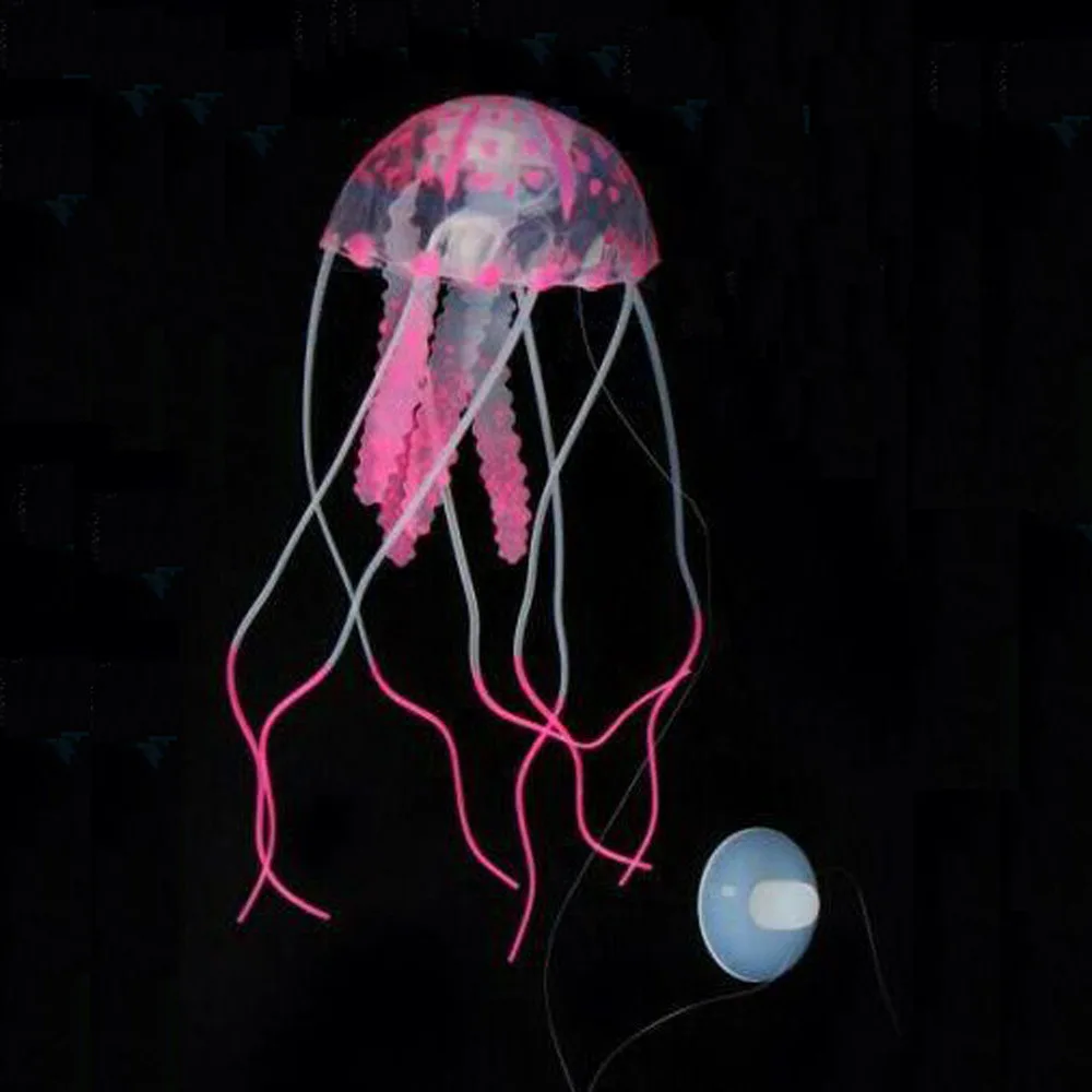 Силикагель Моделирование Медузы рыбы бак и аксессуары для аквариума декорации