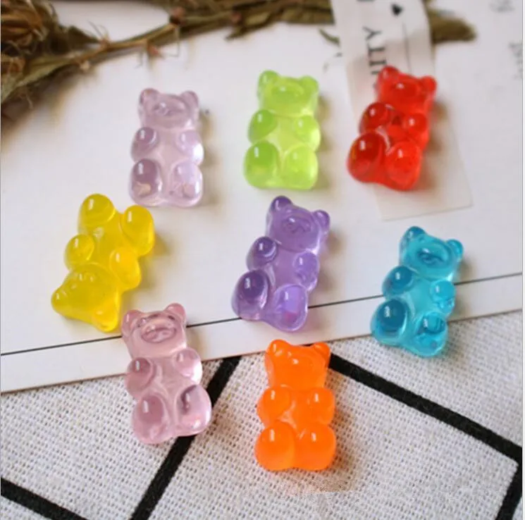 

50 шт./лот кавайные кабошоны из смолы с плоским основанием