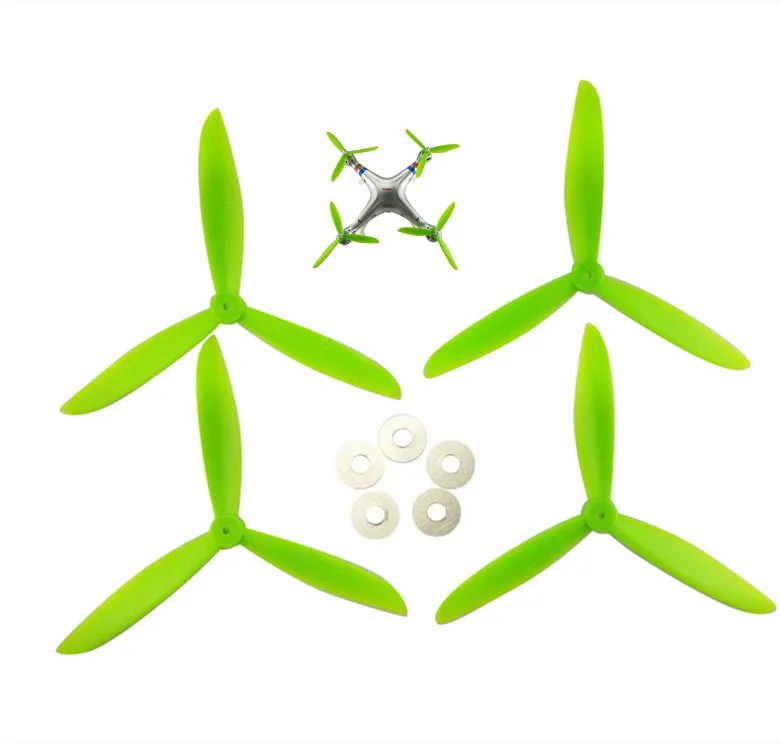 SYMA X8 X8C X8G X8W X8HC X8HW axis UAV Запчасти Аксессуары обновление зеленого лезвия лопастей