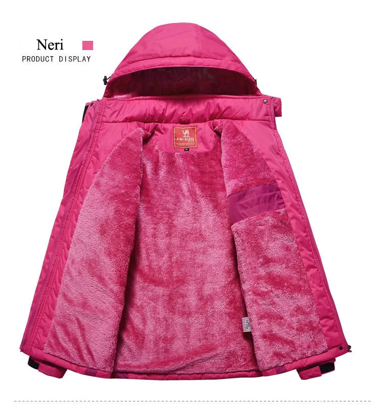 Ski Suit For Women Ski Jacket Pants Waterproof Mountain Skiing Suit Snowboard Sets Winter Outdoor Sports Fleece Thermal Clothing