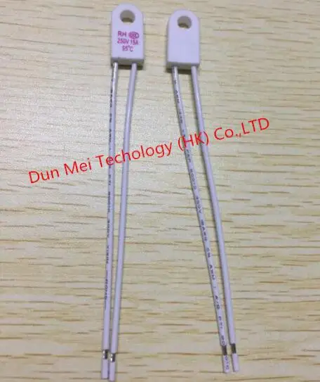 10pcsRH/Tf 95 115 125 130 135 150 230 градусов Цельсия 15A 250V Температура предохранитель тепловые