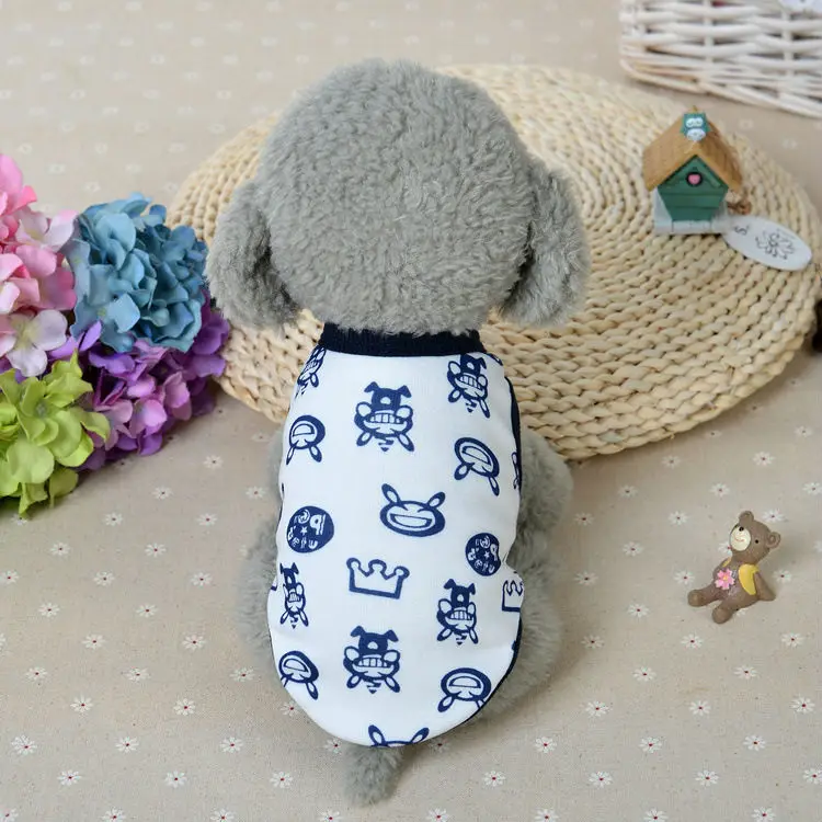 FC54 Бесплатная доставка Мелких Животных собаки кошки Зима Цветочный Жилет теплый