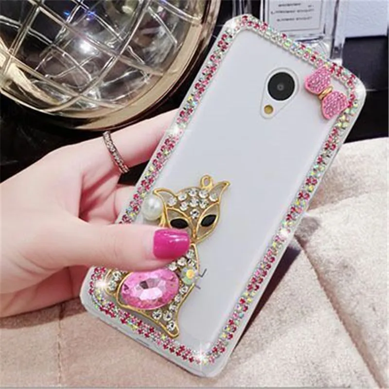XSMYiss Модный Блестящий чехол с милым бантом и кристаллами для HuaweiP8 P9 P10 P20 P30 PLUS LiTE