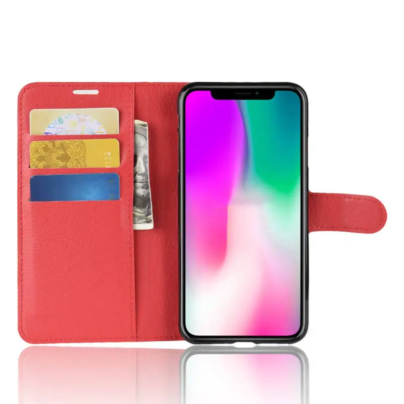 Чехол для Apple iPhone XS чехол из искусственной кожи задняя крышка телефона A1920 с