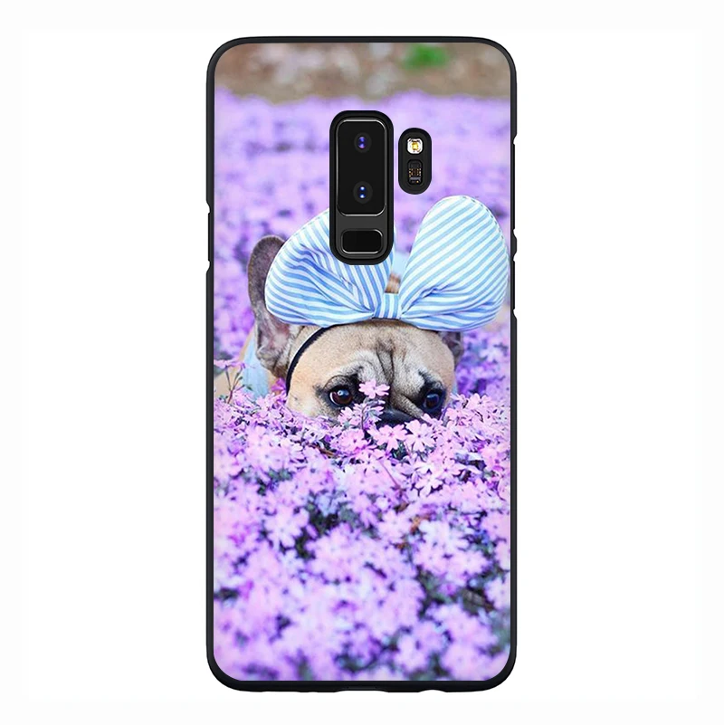 B7 Мягкий чехол для телефона с французским бульдогом и Мопсом для samsung Galaxy M10 20 30 S6 7 Edge S8 9 10 Plus Note8 9 - Цвет: B7