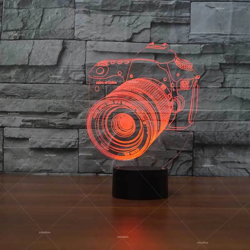 Товары светодиодная настольная 3d лампа новая креативная Ночная рождественский