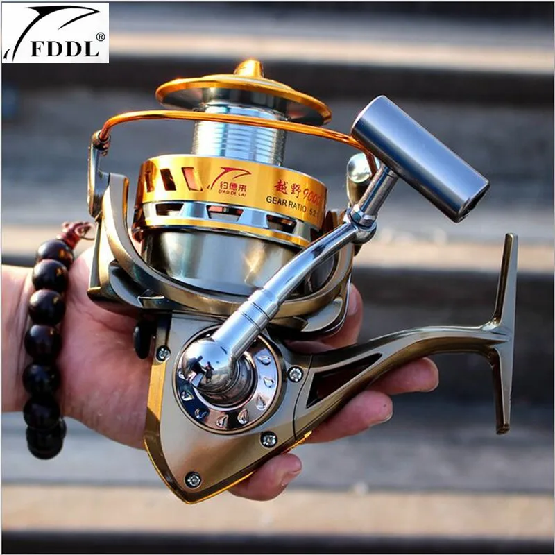 9000-8000 full metal spool Jigging trolling long shot casting for carp and salt water surf spinning fishing reel | Спорт и