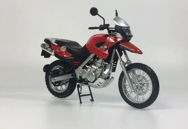 1:12 модель мотоцикла B M W F650GS модель мотоцикла лучший подарок на день рождения мотоциклетная игрушка - Цвет: Красный