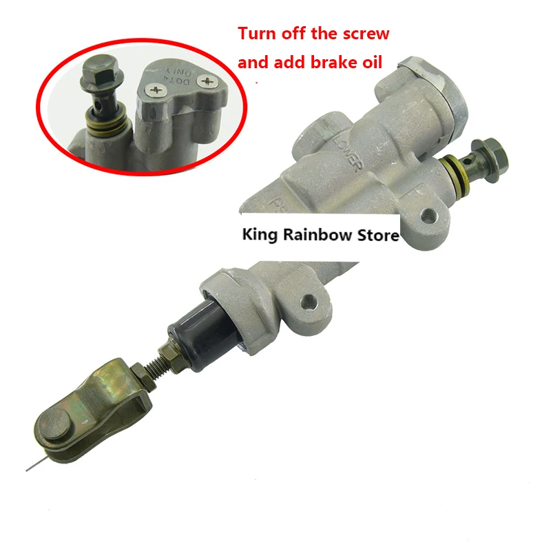 Насос заднего тормозного цилиндра для Honda CRF250 CRF 250 2004 - 2014 2005 2006 2007 | Автомобили и