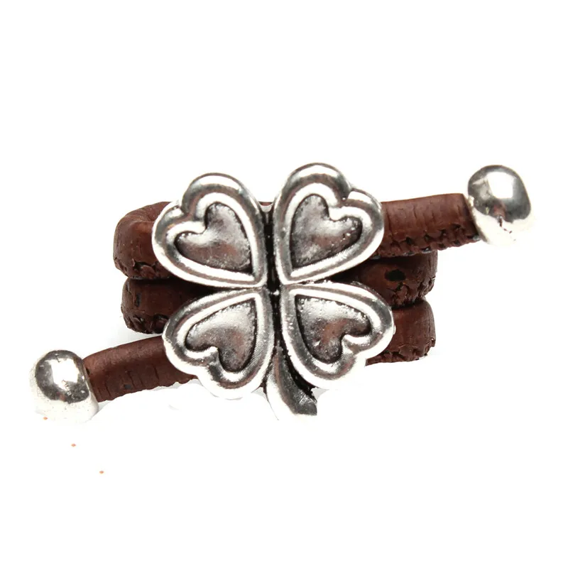 Натуральная пробка португальская Античная Щепка милый цветок клевера женское