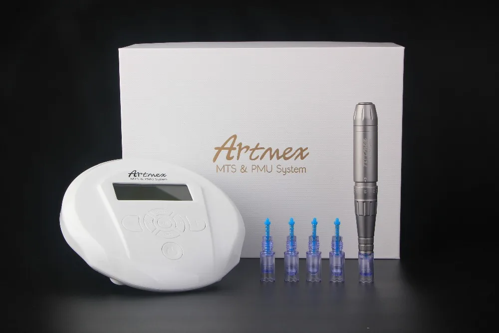 Прямая Artmex V11 Перманентный микроблейдинг цифровой Перманентный макияж тату машина микро-Перманентная ручка Artmex V11 V8 V9 V6