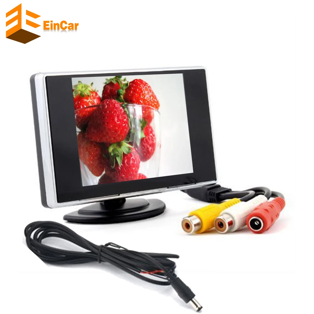 3 5 &quotавтомобильный монитор высокой четкости Автомобильный цветной TFT ЖК Авто ТВ
