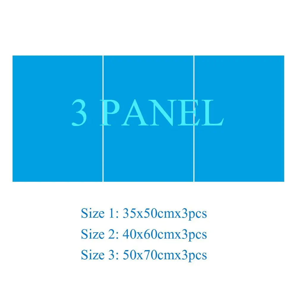 

3 Pieces Deers Oil Art Pictures Modern Wall Art Canvas Printed Painting HD Prints Modular Poster Wall Pictures for Home Decor