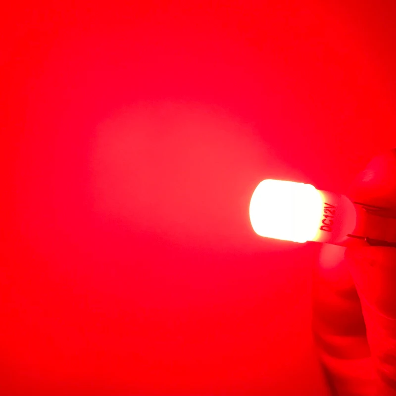 10 шт. керамические светодиодные лампы для автомобильного номерного знака 12 В |