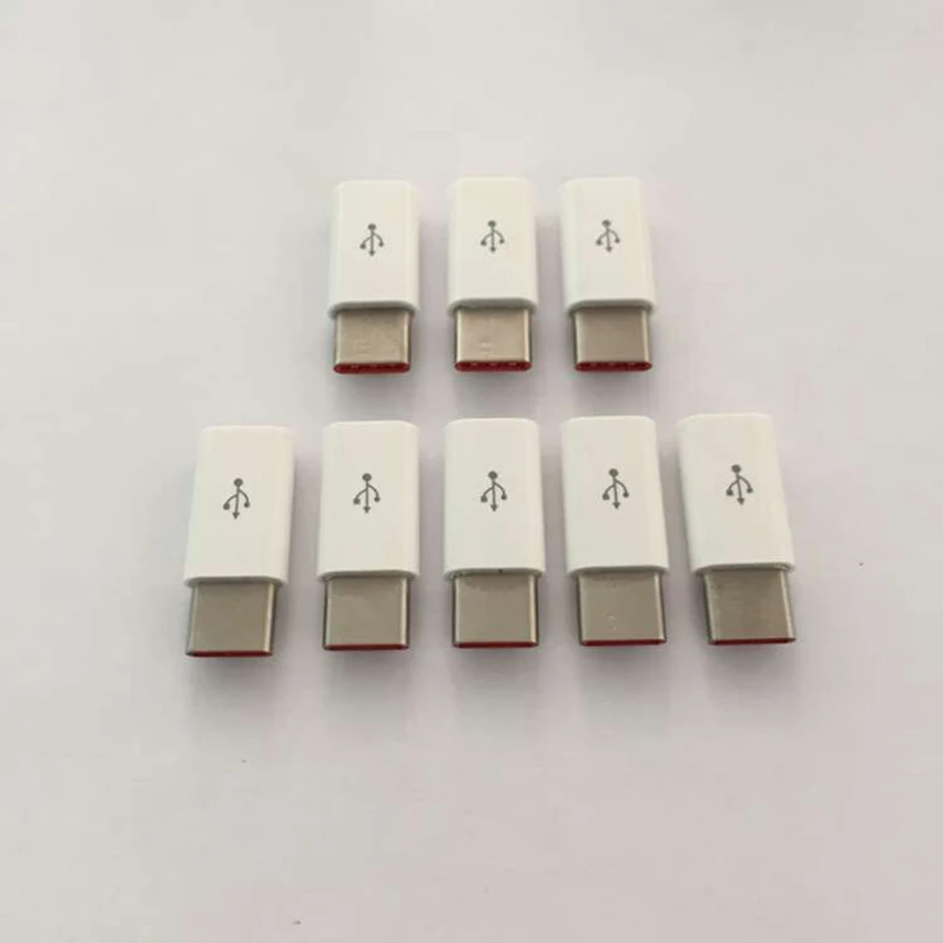 Переходник USB 3 1 Type C (штекер)-Micro (гнездо) 5 шт./лот USB-C для передачи данных черного