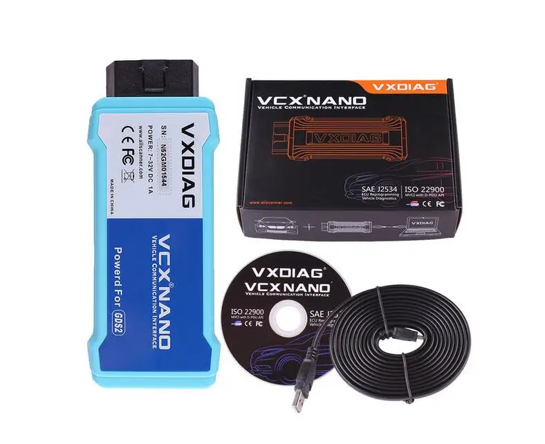 VXDIAG USB VXDIAG для OPEL 2 в 1 VX DIAG Авто диагностический инструмент USB и wifi версия автомобиля-стайлинг - Цвет: VXDIAG USB