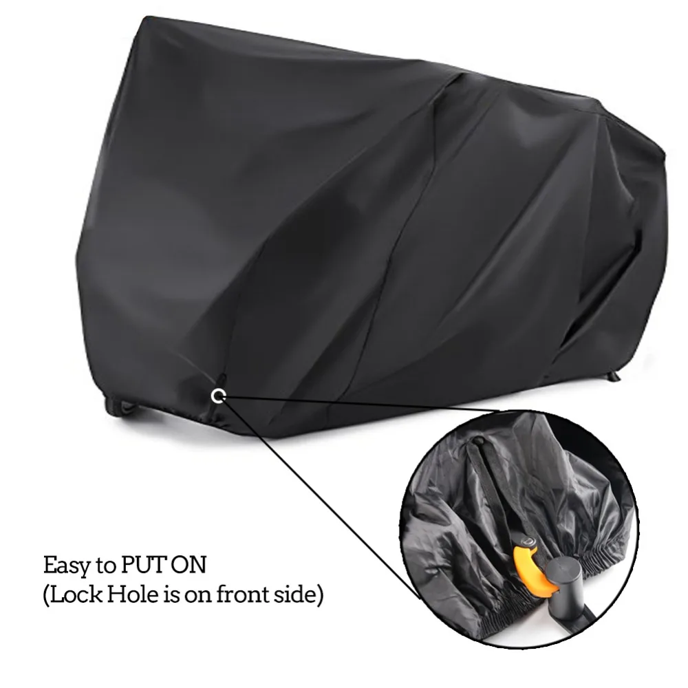 Bike Cover Storage Waterproof Outdoor Electric Bicycle Rain Tarp Dustproof UV Protective Cycling Sleeve Accessories RL19-0012