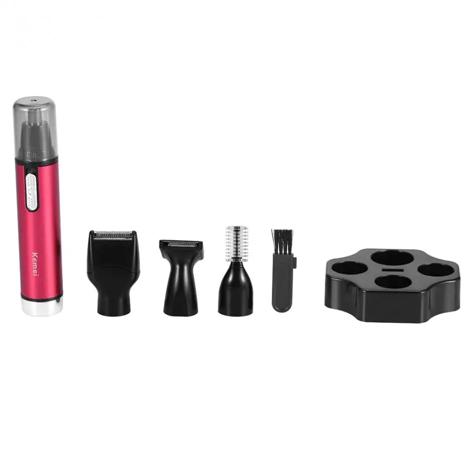 4 в 1 Электрический триммер для волос с ушками носа Бритва стрижки бровей