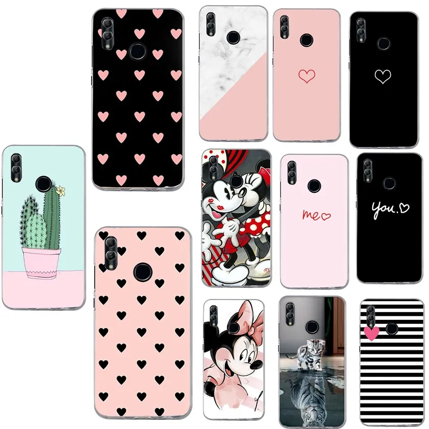 Роскошные Coque для huawei Y5 Y6 Prime P20 Pro P10 Lite Honor 7A 9 Lite Коврики 20 Lite P Smart корпуса для телефона, аксессуары