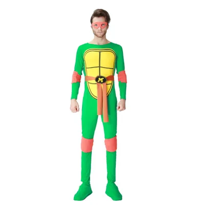 Костюм комбинезон с черепашкой ниндзя для костюмированной вечеринки на